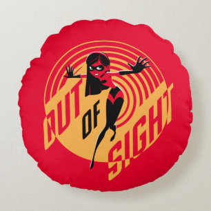 The Incredibles 2 Violet - Battling Villainy Round Pillow