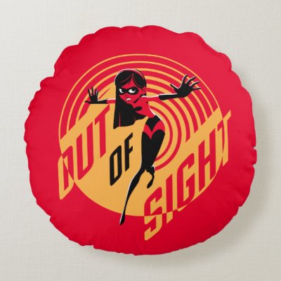 The Incredibles 2 | Violet - Battling Villainy Round Pillow