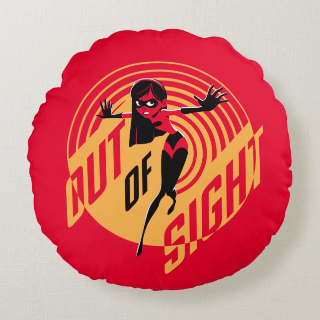 The Incredibles 2 | Violet - Battling Villainy Round Pillow (Front)