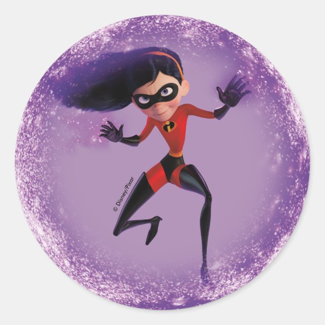 The Incredibles 2 | Violet - Incredible Classic Round Sticker (Front)
