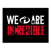 The Incredibles 2 | We Are Incredible Postcard