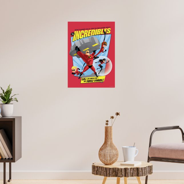 The Incredibles Action Poster | Zazzle