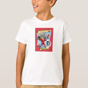 The Incredibles Action Poster Disney T-Shirt