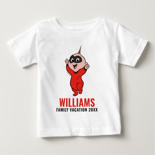 The Incredibles Baby  Family Vacation Baby T_Shirt