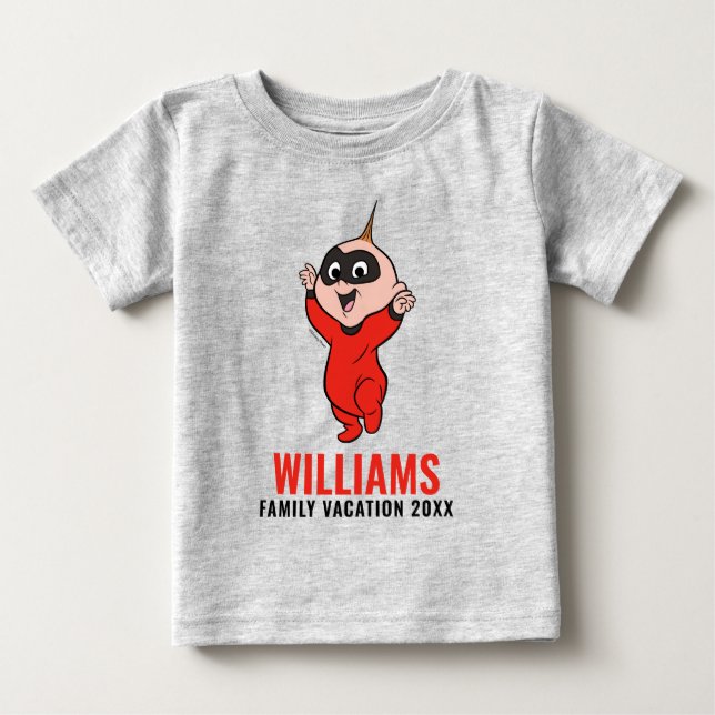 The Incredibles Baby | Family Vacation T-Shirt (Front)