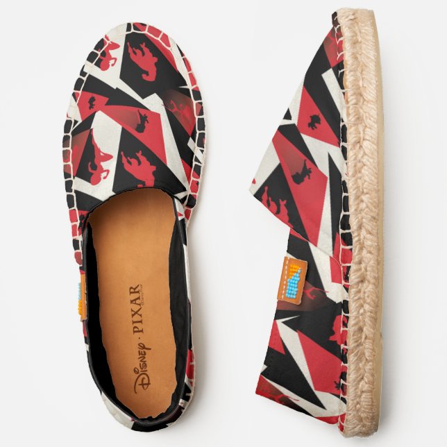 The Incredibles | Bold Geometric Pattern Espadrilles (Side)