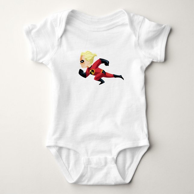 The Incredibles Dash running Disney Baby Bodysuit (Front)