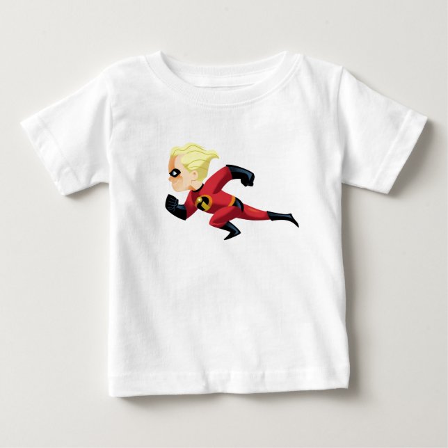 The Incredibles Dash running Disney Baby T-Shirt (Front)