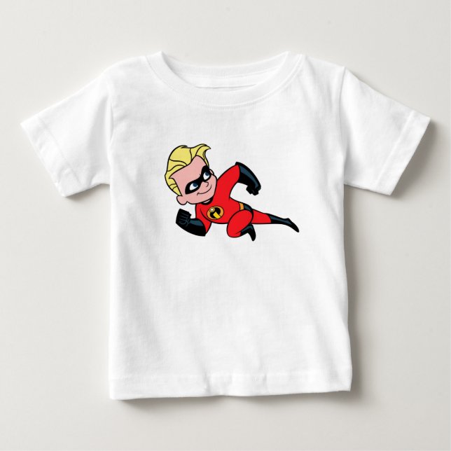 The Incredibles Dash running Disney Baby T-Shirt (Front)