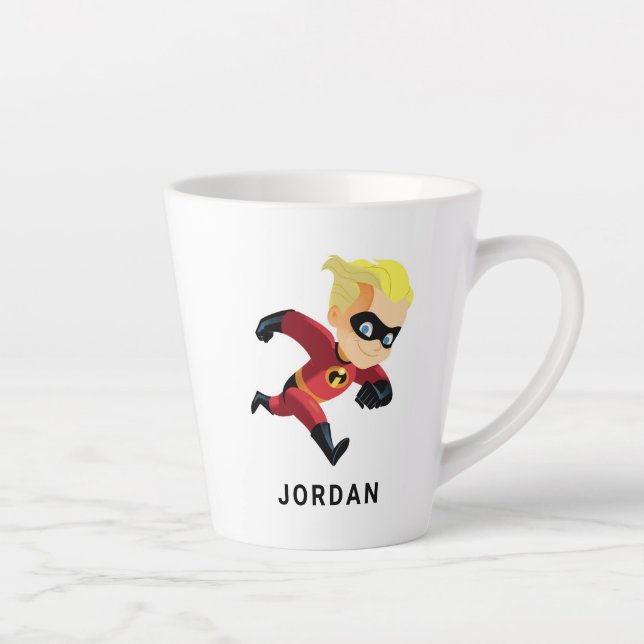 The Incredibles Dash running Disney Latte Mug (Right)