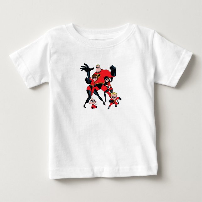 The Incredibles Disney Baby T-Shirt (Front)