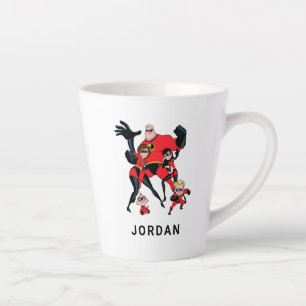 The Incredibles Disney Latte Mug