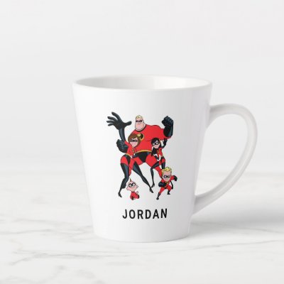 The Incredibles Disney Latte Mug