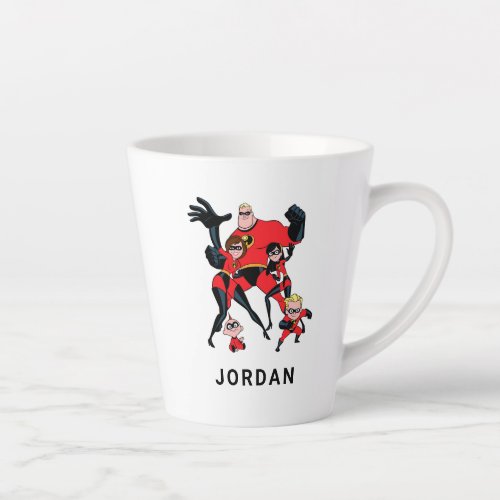 The Incredibles Disney Latte Mug