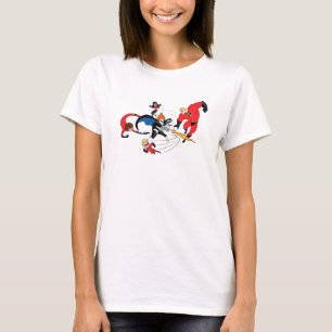 The Incredibles' Family Fighting Syndrome Disney T-Shirt