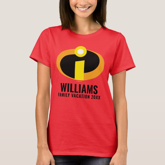The Incredibles | Family Vacation T-Shirt (Front)
