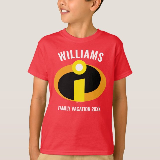 The Incredibles | Family Vacation T-Shirt (Front)