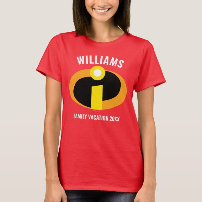 The Incredibles | Family Vacation T-Shirt (Front)