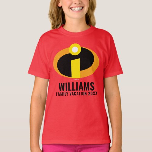 The Incredibles  Family Vacation T_Shirt