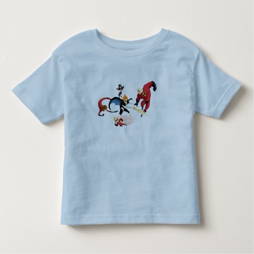 The Incredibles Fighting Against Syndrome Disney Toddler T_shirt