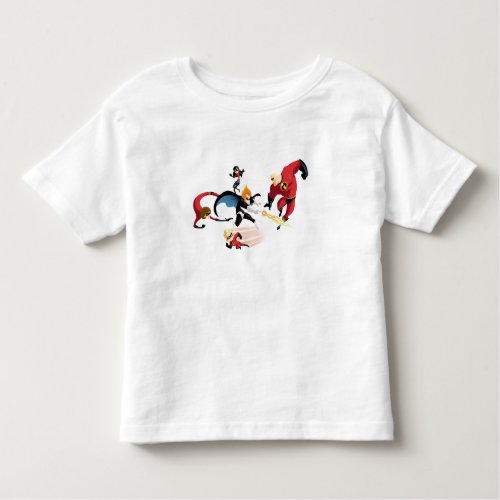 The Incredibles Fighting Against Syndrome Disney Toddler T_shirt