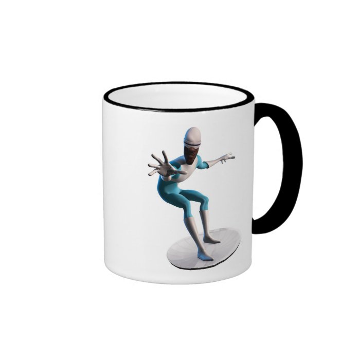 The Incredibles Frozone flying disc saucer Disney Mugs