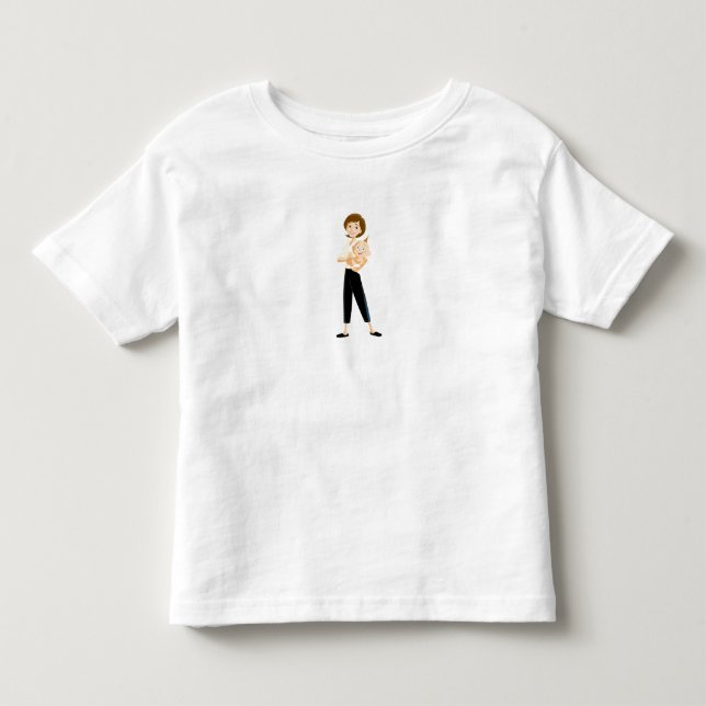 The Incredibles Helen holding Jack-Jack baby Toddler T-shirt (Front)