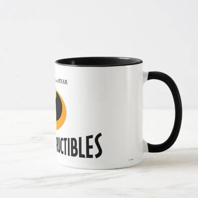 The Incredibles "Les Indestructibles" French logo Mug (Right)