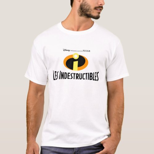 The Incredibles Les Indestructibles French logo T_Shirt