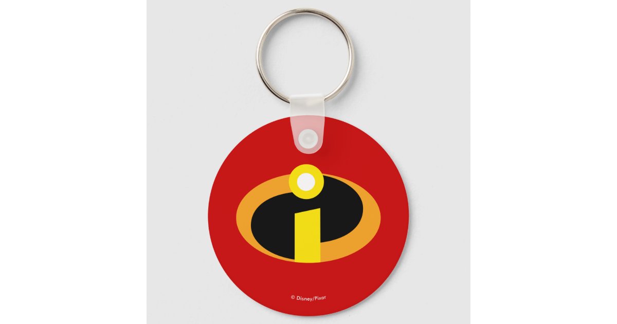 The Incredibles Logo Keychain | Zazzle