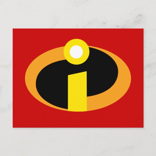 The Incredibles Logo Postcard