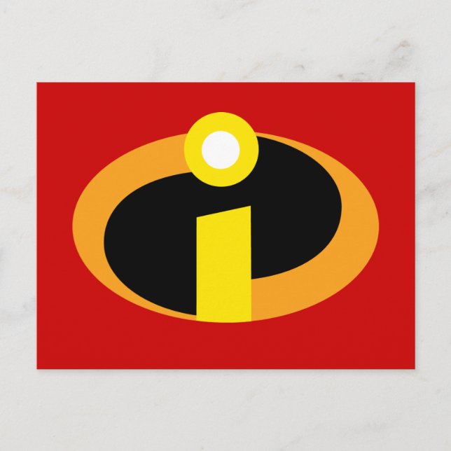 The Incredibles Logo Postcard (Front)