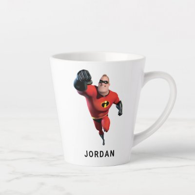 The Incredibles Mr. Incredible Flying Disney 2 Latte Mug