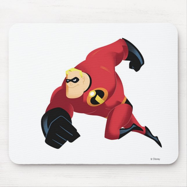 The Incredibles Mr. Incredible Flying Disney Mouse Pad (Front)