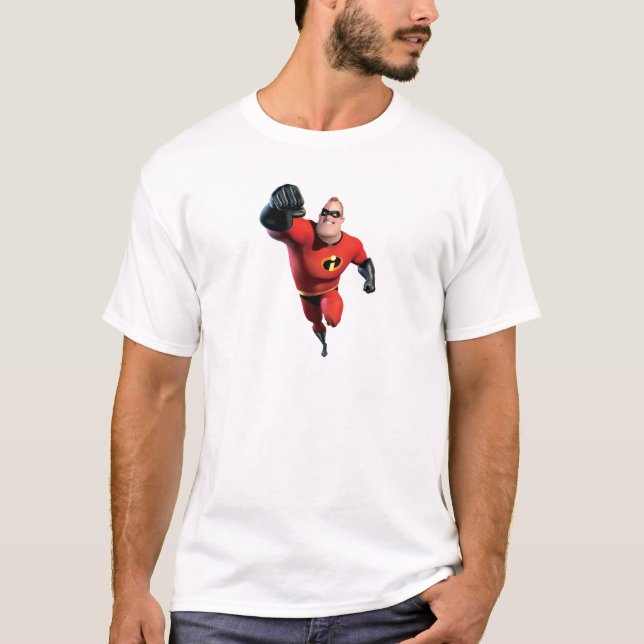 The Incredibles Mr. Incredible Flying Disney T-Shirt (Front)
