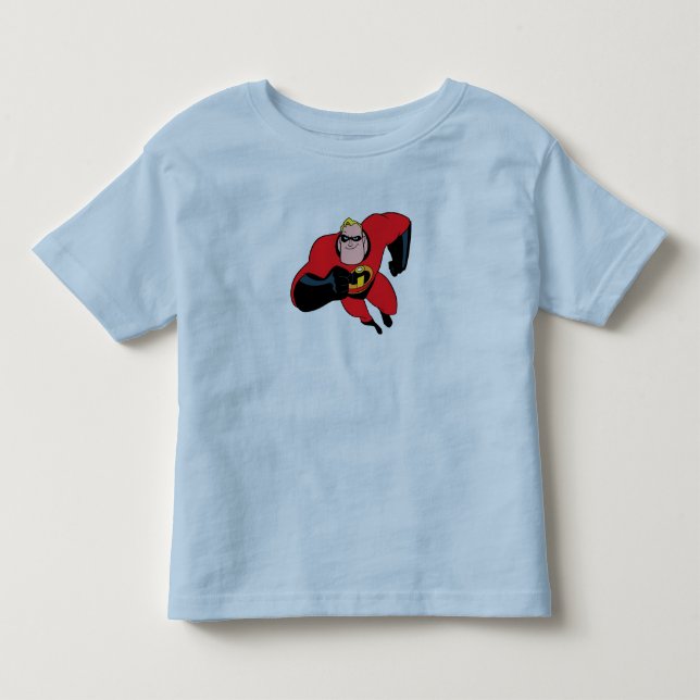 The Incredibles Mr.Incredible flying Disney Toddler T-shirt (Front)