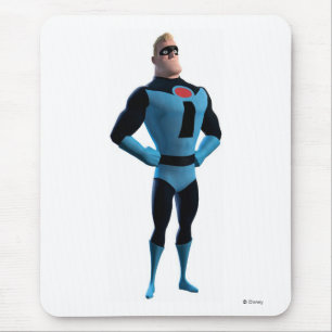 The Incredibles Mr.Incredible in blue Disney Mouse Pad