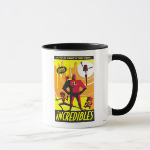 The Incredibles Poster Art Disney Mug