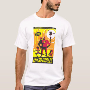 The Incredibles Poster Art Disney T-Shirt