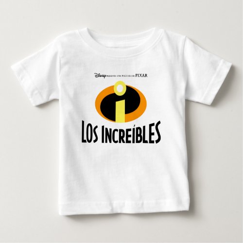 The Incredibles Spanish Disney Baby T_Shirt