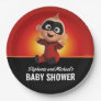 The Incredibles Superhero Baby Shower Paper Plates