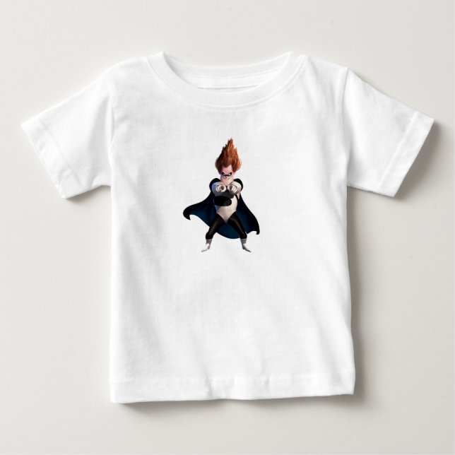 The Incredibles' Syndrome smiles at you Disney Baby T-Shirt (Front)