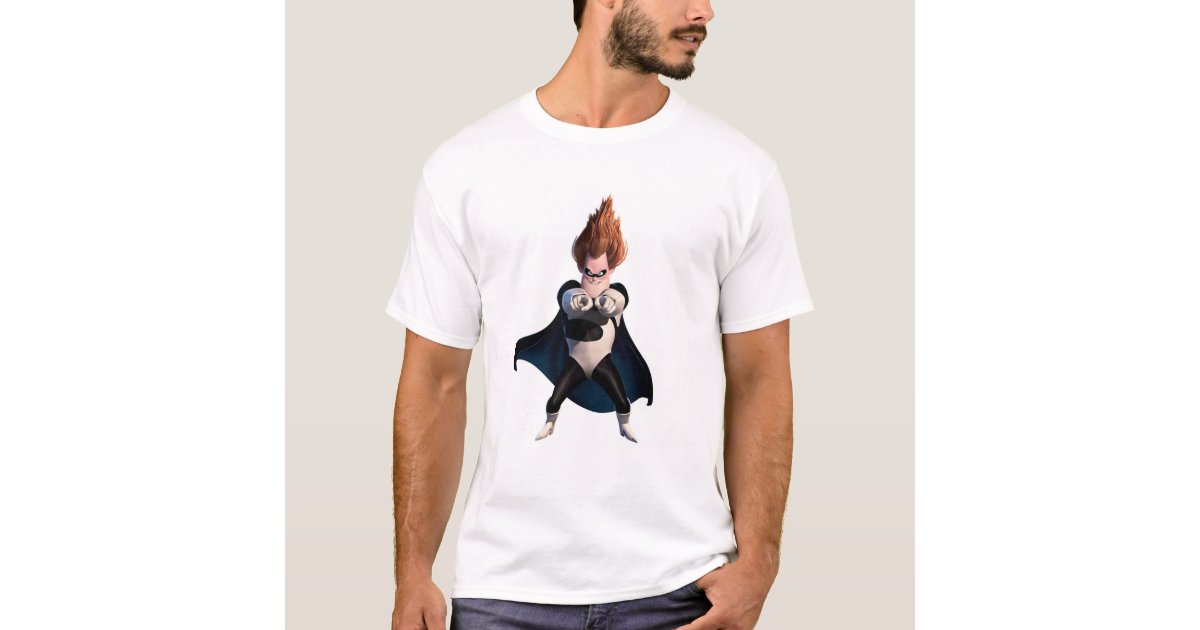 The Incredibles Syndrome Smiles At You Disney T Shirt Zazzle 