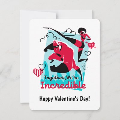 The Incredibles | We're Incredible Valentine Holiday Card