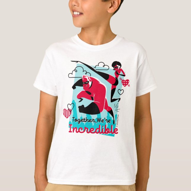 The Incredibles | We're Incredible Valentine T-Shirt (Front)