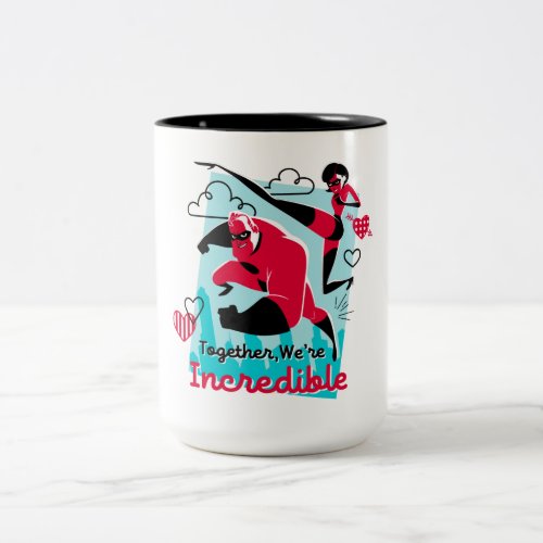 The Incredibles  Were Incredible Valentine Two_Tone Coffee Mug