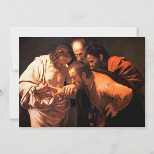 The Incredulity of Saint Thomas by Caravaggio