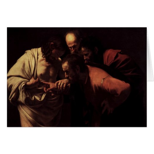 The Incredulity of Saint Thomas Cards (Front Horizontal)
