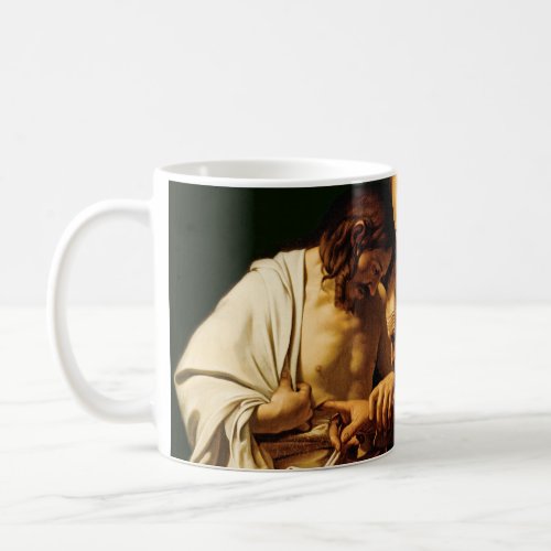 The Incredulity of St Thomas 1602_03 Coffee Mug