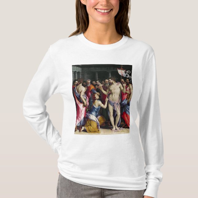 The Incredulity of St. Thomas, c.1547 T-Shirt (Front)